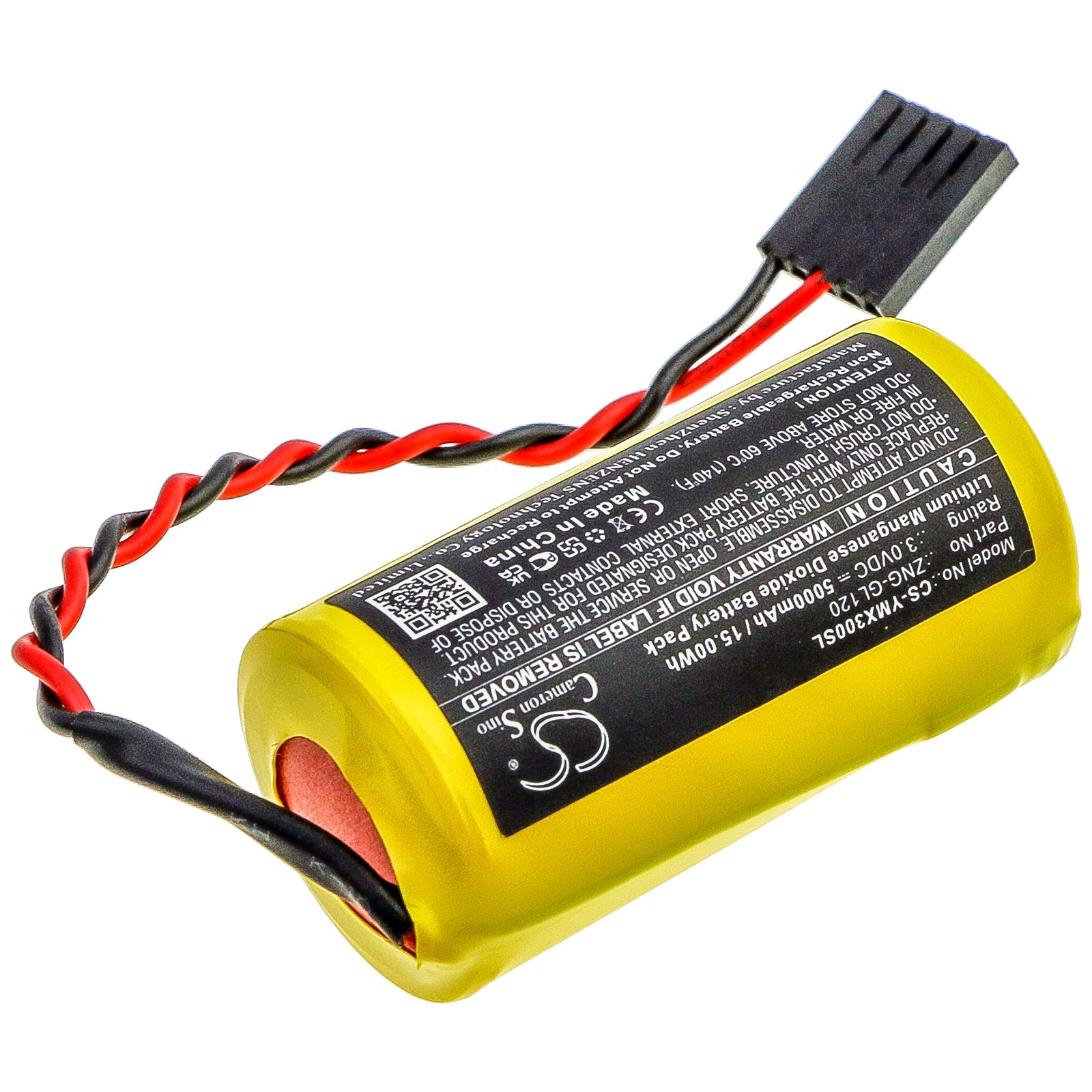 Li-MnO2 Battery fits Yaskawa, Yasnac Mx3 3.0V, 5000mAh PLC Cameron Sino Technology Limited