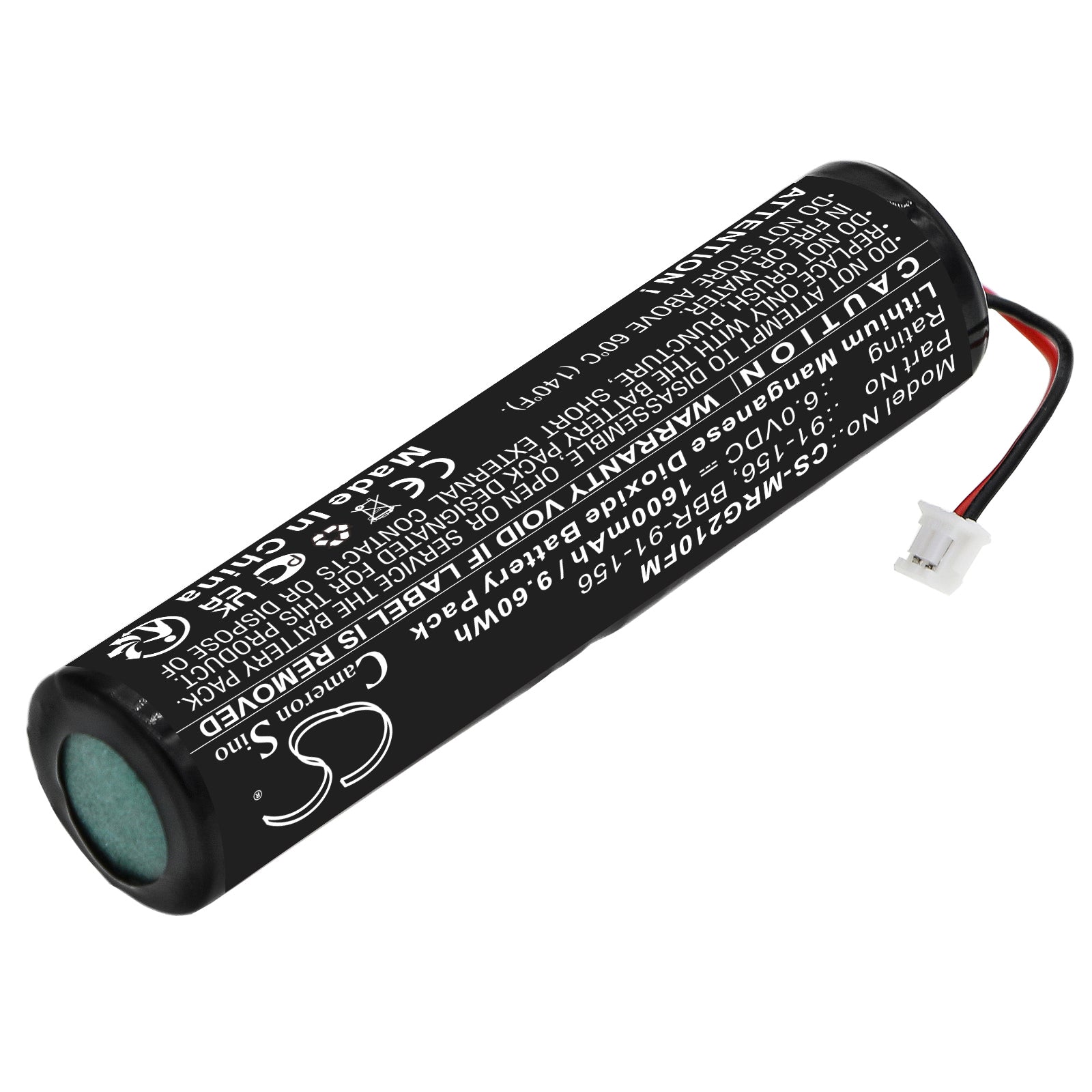 Li-MnO2, Marine Safety & Flotation Devices Battery fits Kannad Marine Safelink Ais Sart, Safelink Solo, 6.0V, 1600mAh Marine Safety & Flotation Devices Cameron Sino Technology Limited