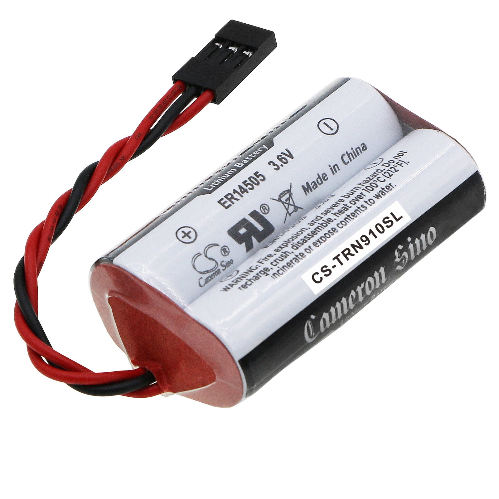 Li-MnO2, Payment Terminal Battery fits Triton 9100, 9600, 3.6V, 5400mAh Payment Terminal Cameron Sino Technology Limited