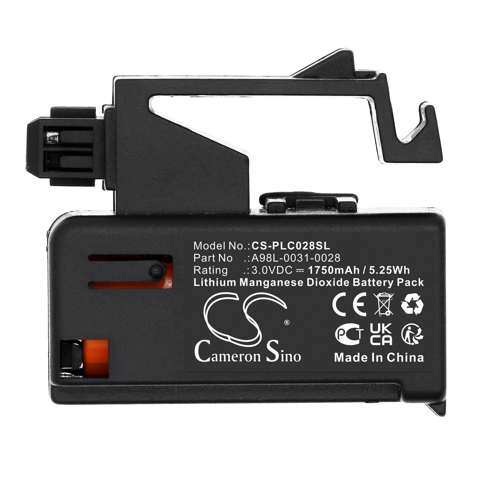 Li-MnO2, PLC Battery fits Fanuc 30i, 31i, 3.0V, 1750mAh PLC Cameron Sino Technology Limited