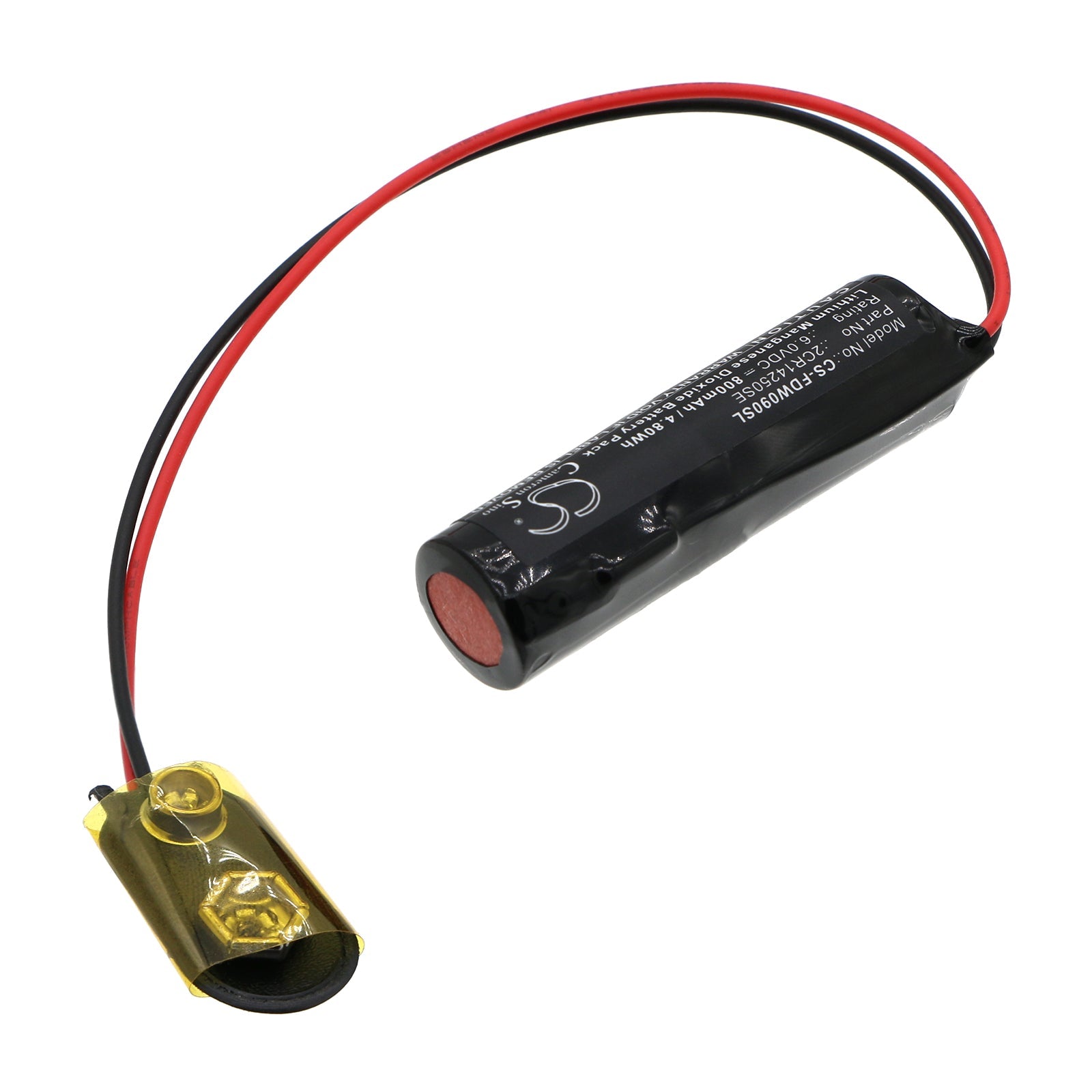 Li-MnO2, PLC Battery fits Fdk 1070085767-102, 11929gw, 6.0V, 800mAh PLC Cameron Sino Technology Limited