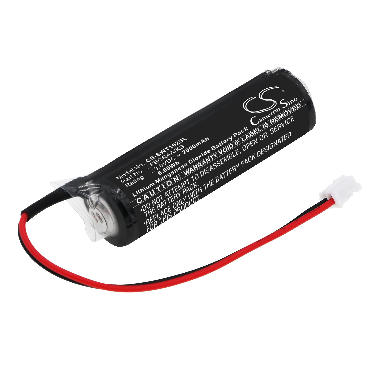 Li-MnO2, PLC Battery fits Siemens Wtt16.232, Wtx16, 3.0V, 2000mAh PLC Cameron Sino Technology Limited