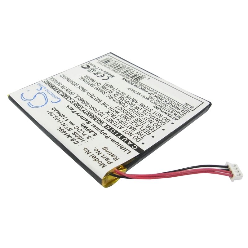 Li-Polymer Battery fits Acer, N10, Fujitsu, Loox 600 3.7V, 1700mAh Computer Cameron Sino Technology Limited