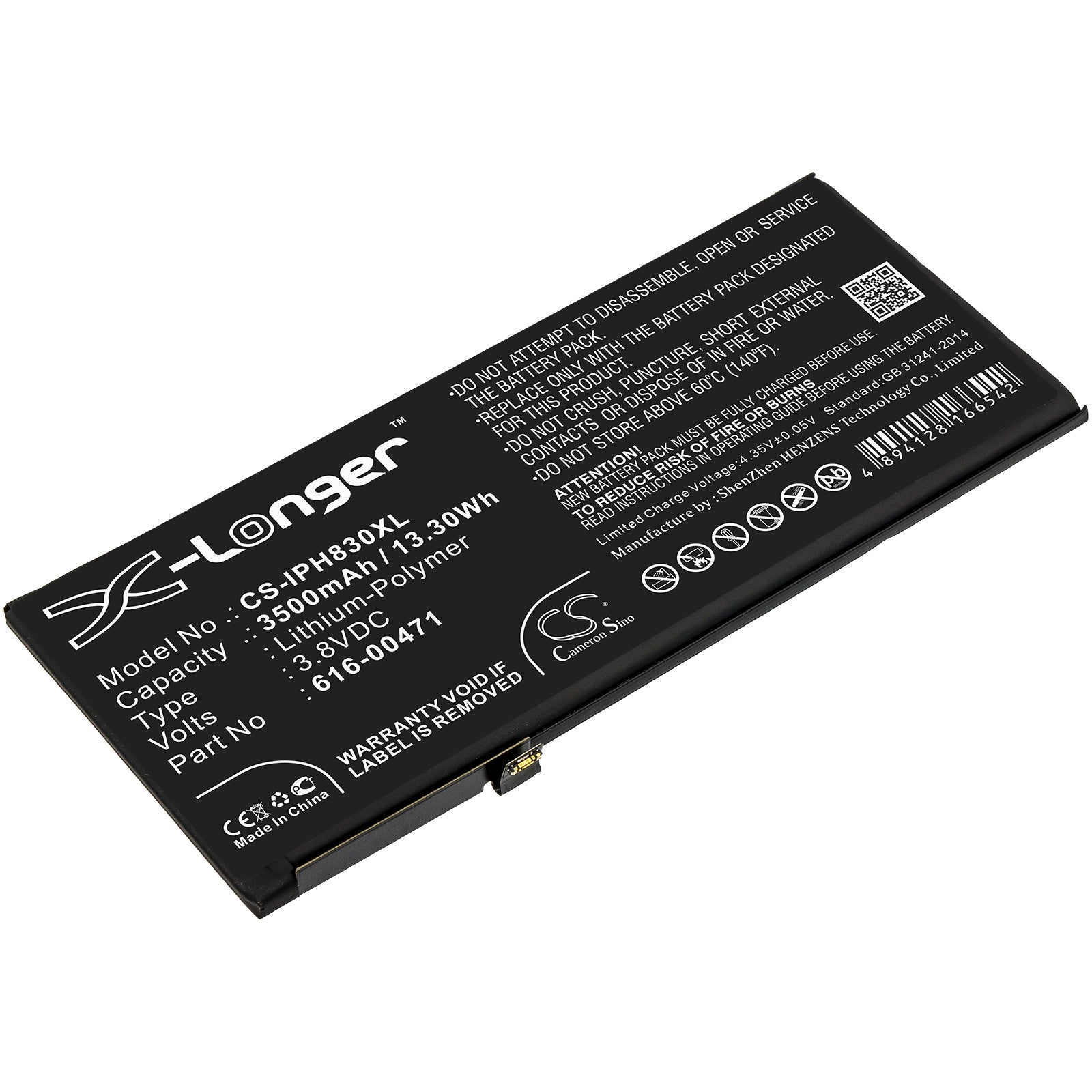 Li - Polymer Battery fits Apple, A1984, A2105, A2106 3.8V, 3500mAh - Batterybuyer.ca