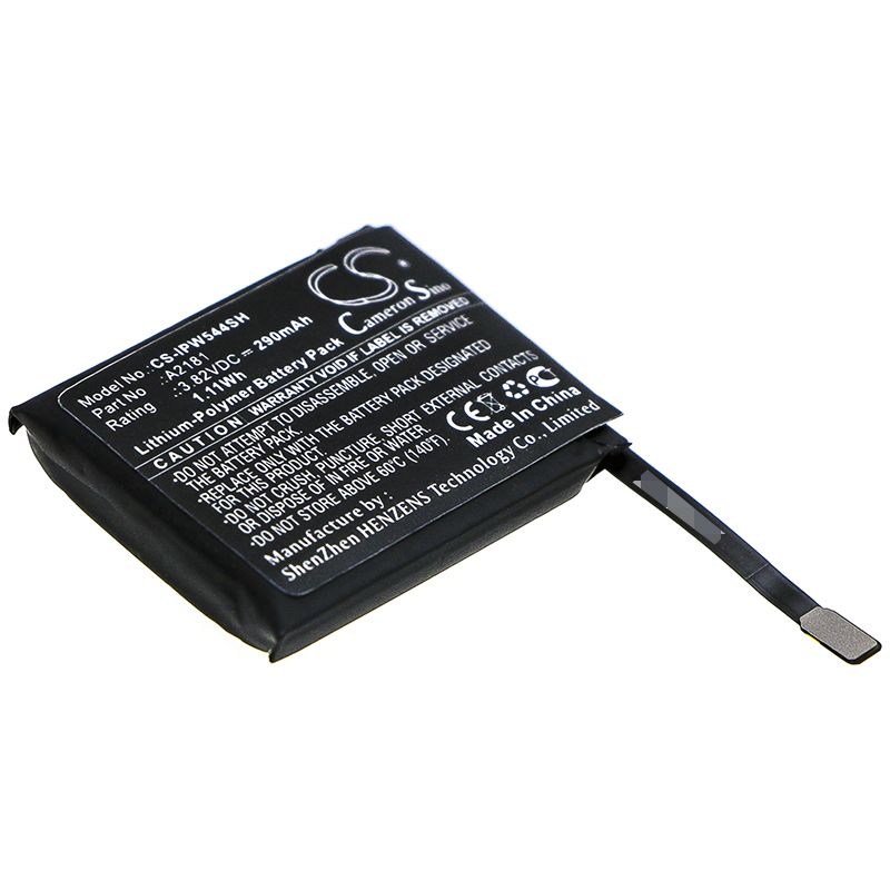 Li-Polymer Battery fits Apple, Mwvf2ll/a, Mww12lla 3.82V, 290mAh Smartwatch Cameron Sino Technology Limited