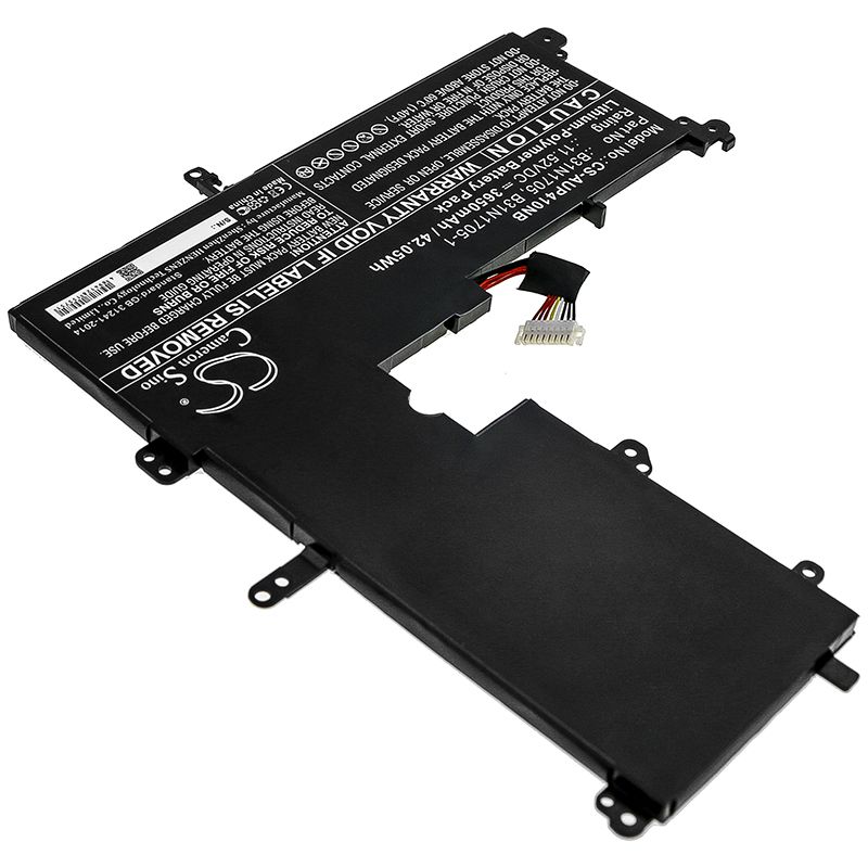 Li-Polymer Battery fits Asus, Q405ua, Q405ua-bi5t5 11.52V, 3650mAh Notebook & Laptop Cameron Sino Technology Limited