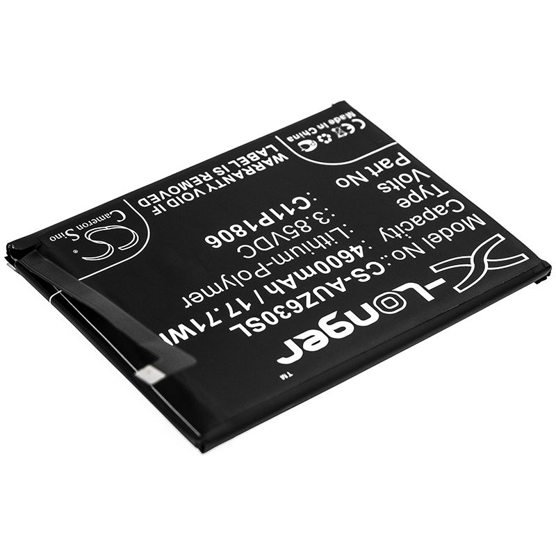 Li-Polymer Battery fits Asus, Zenfone 6 2019, Zenfone 6 2019 Dual Sim 3.85V, 4900mAh Mobile & SmartPhone Cameron Sino Technology Limited