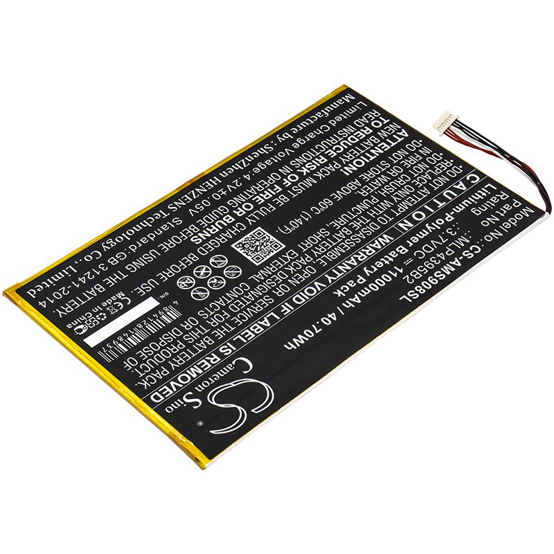 Li-polymer Battery Fits Autel, Maxisys Cv, Maxisys Ms908 3.7v, 11000mah Diagnostic Scanner Cameron Sino Technology Limited