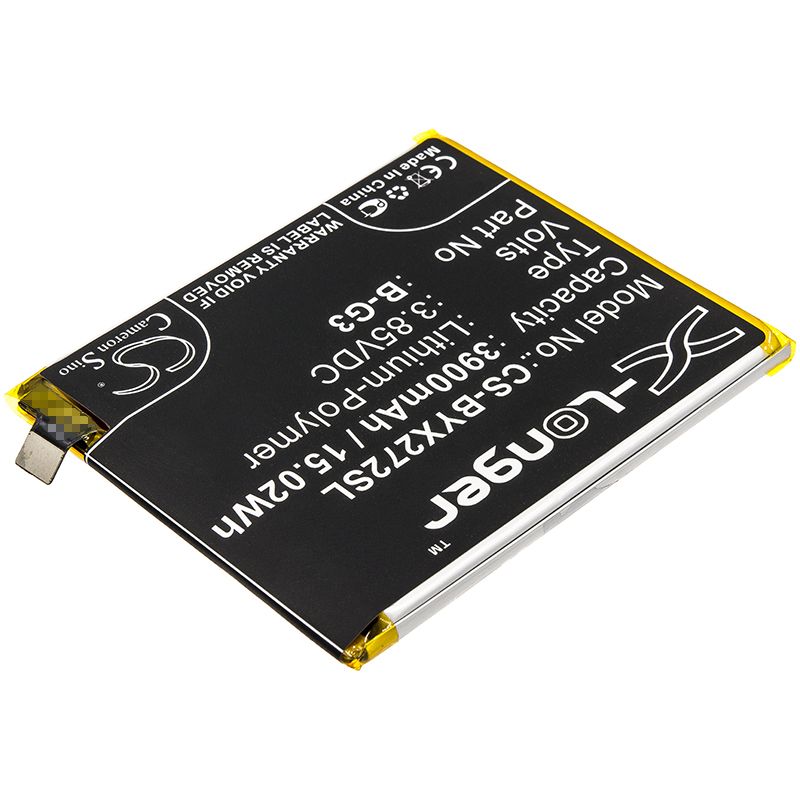 Li - Polymer Battery fits Bbk, V1836, V1836t 3.85V, 3900mAh - Batterybuyer.ca