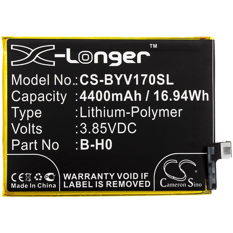 Li-Polymer Battery fits Bbk, V1913, Vivo S1 3.85V, 4400mAh Mobile & SmartPhone Cameron Sino Technology Limited