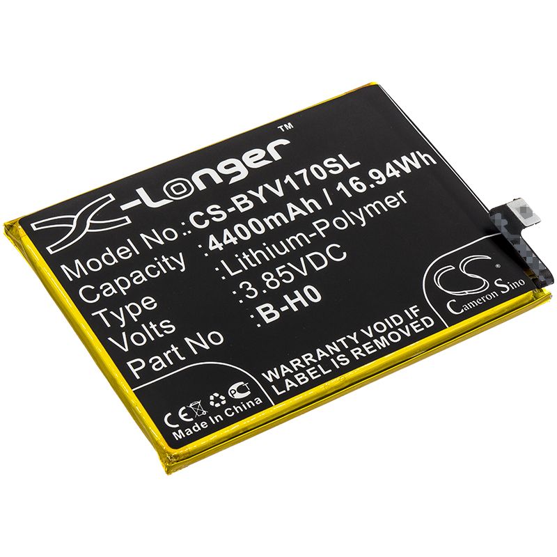 Li - Polymer Battery fits Bbk, V1913, Vivo S1 3.85V, 4400mAh - Batterybuyer.ca