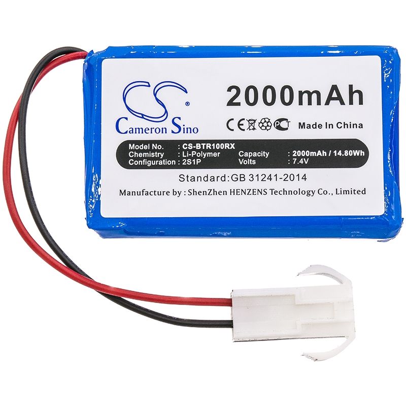 Li-Polymer Battery fits Brookstone, Rover Revolution 7.4V, 2000mAh Cars Cameron Sino Technology Limited