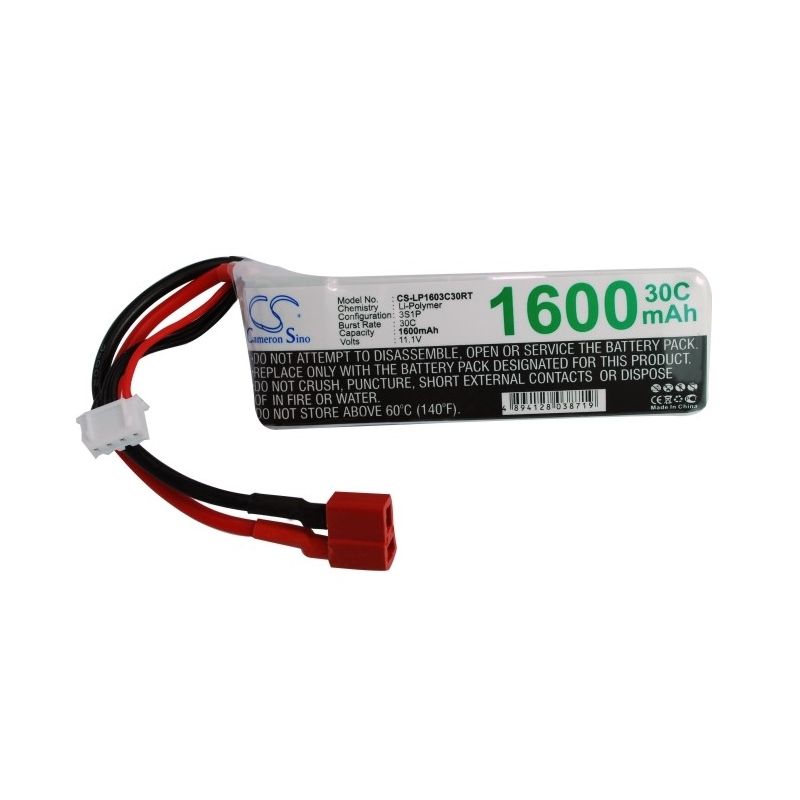 Li-Polymer Battery fits Cameron Sino, Cs-lp1603c30rt 11.1V, 1600mAh RC Cameron Sino Technology Limited