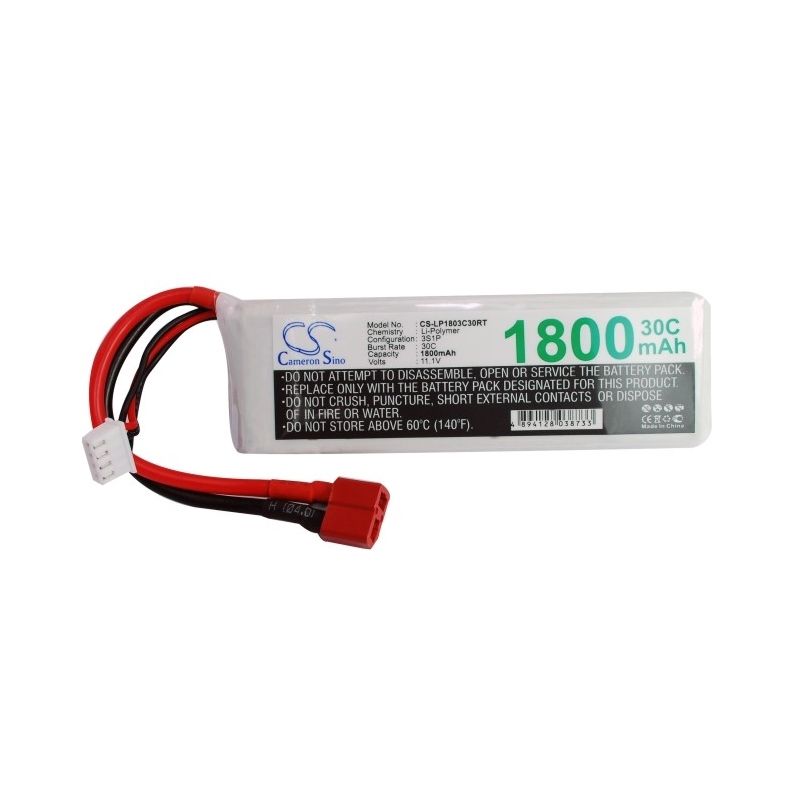 Li-Polymer Battery fits Cameron Sino, Cs-lp1803c30rt 11.1V, 1800mAh RC Cameron Sino Technology Limited