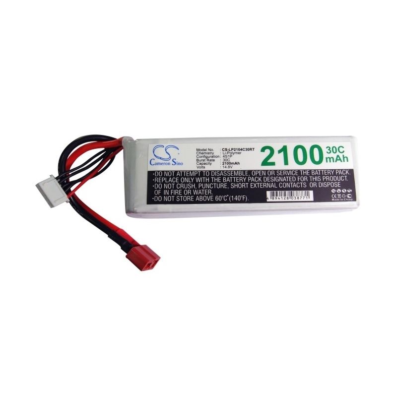 Li-Polymer Battery fits Cameron Sino, Cs-lp2104c30rt 14.8V, 2100mAh RC Cameron Sino Technology Limited