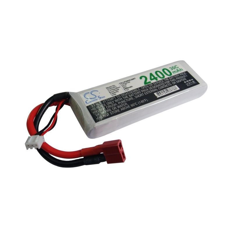 Li-Polymer Battery fits Cameron Sino, Cs-lp2402c30rt 7.4V, 2400mAh RC Cameron Sino Technology Limited