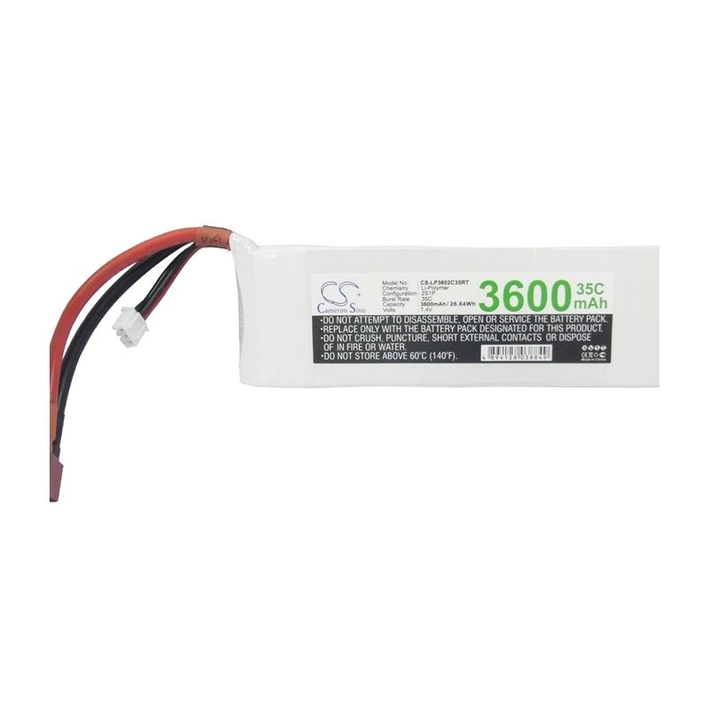 Li-Polymer Battery fits Cameron Sino, Cs-lp3602c35rt 7.4V, 3600mAh RC Cameron Sino Technology Limited