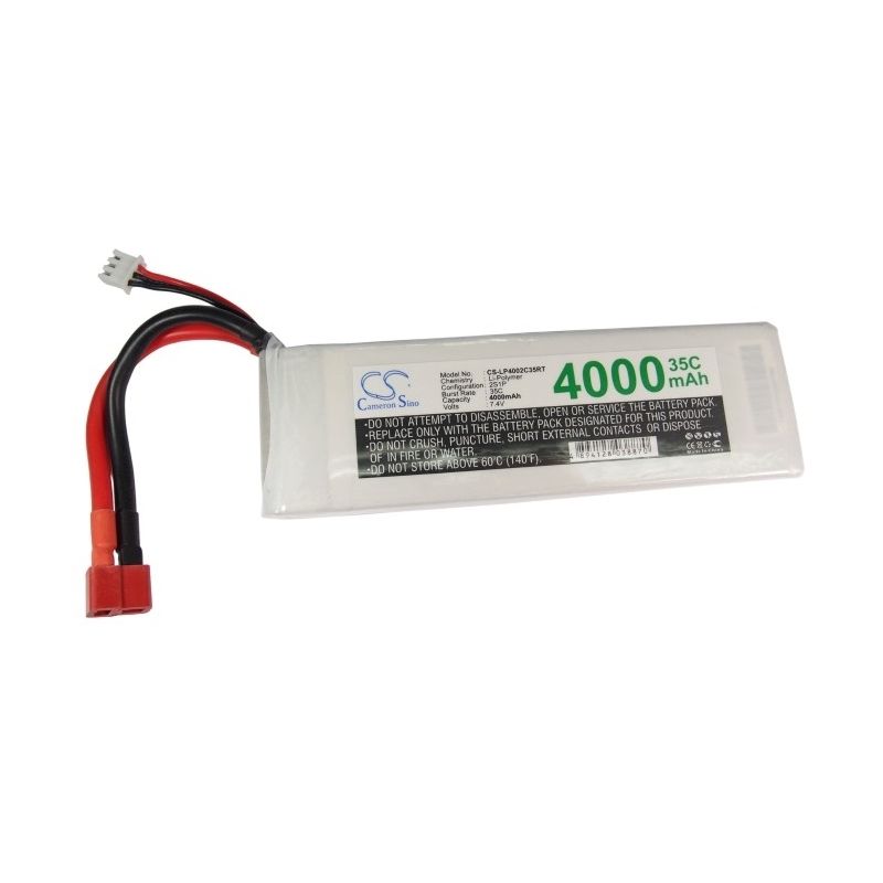 Li-Polymer Battery fits Cameron Sino, Cs-lp4002c35rt 7.4V, 4000mAh RC Cameron Sino Technology Limited