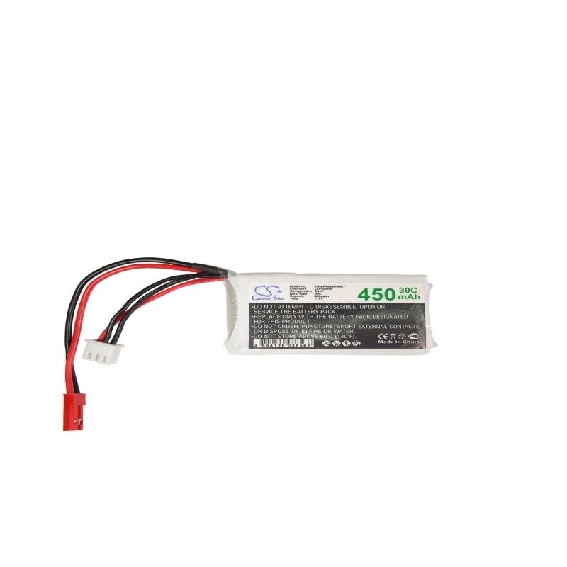 Li-Polymer Battery fits Cameron Sino, Cs-lp4502c30rt 7.4V, 450mAh FPV Cameron Sino Technology Limited