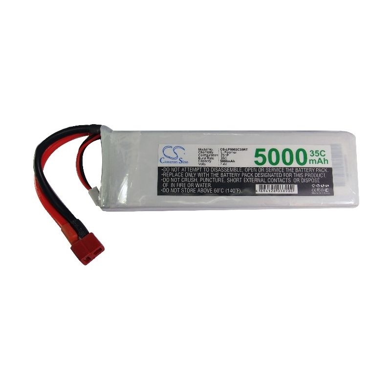 Li-Polymer Battery fits Cameron Sino, Cs-lp5002c35rt 7.4V, 5000mAh RC Cameron Sino Technology Limited