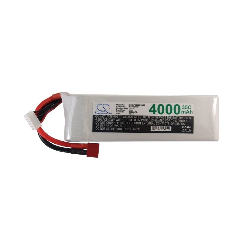 Li-Polymer Battery fits Cameron Sino, Rover Revolution 18.5V, 4000mAh RC Cameron Sino Technology Limited