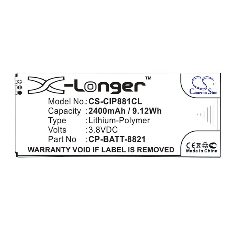 Li-Polymer Battery fits Cisco, 8800 3.8V, 2400mAh Cordless Phone Cameron Sino Technology Limited