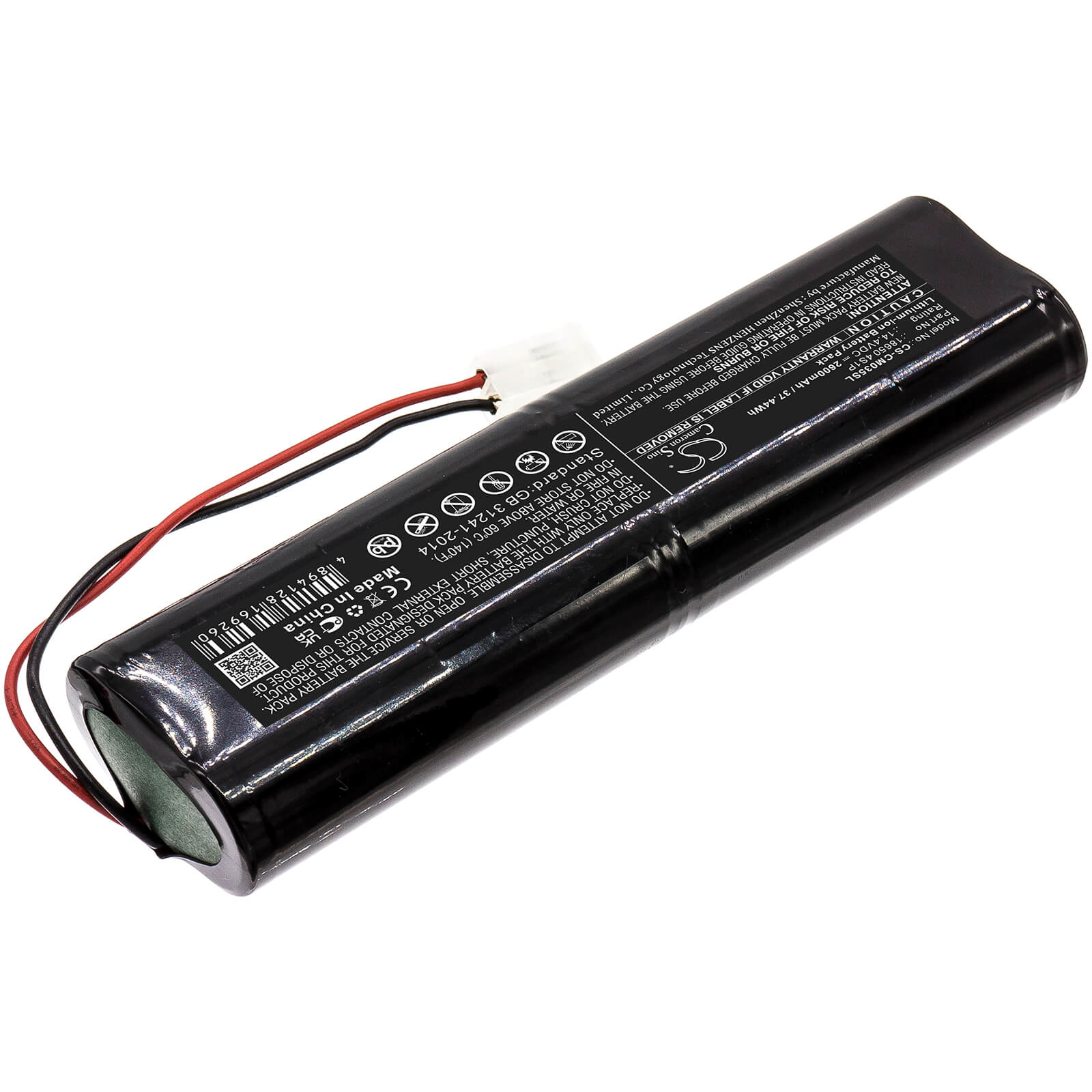 Li-Polymer Battery fits Custom Battery Packs 14.4V, 2600mAh Battery Pack Cameron Sino Technology Limited