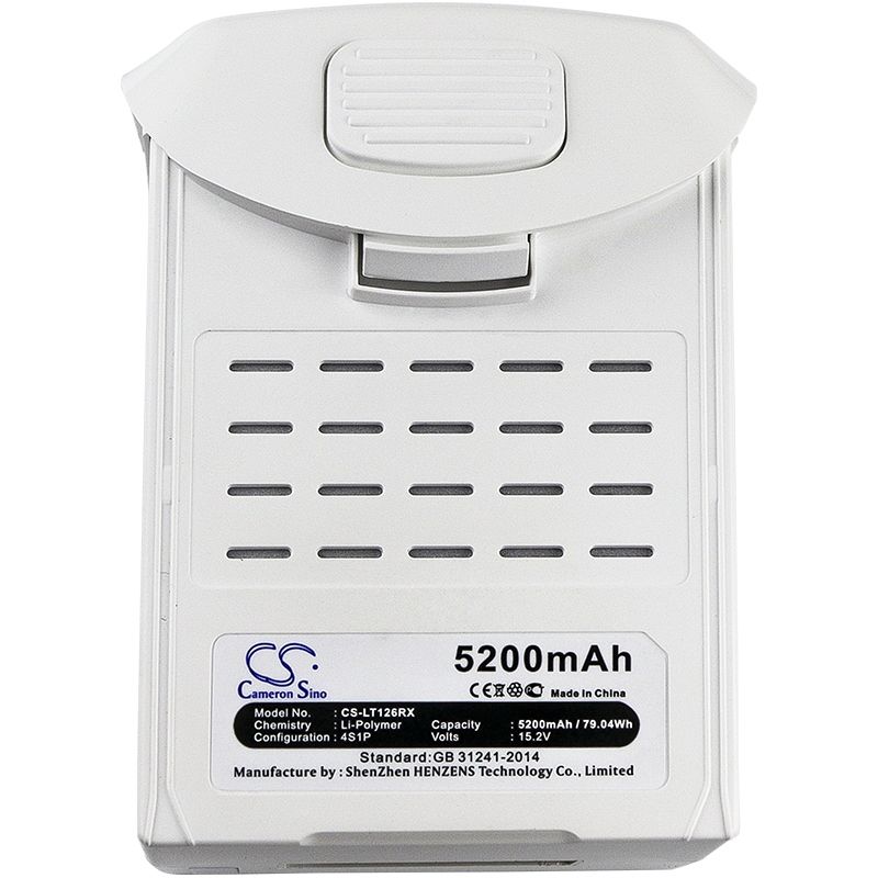 Li-polymer Battery Fits Dji, Phantom 4, Phantom 4 Pro 15.2v, 5200mah Drones Cameron Sino Technology Limited