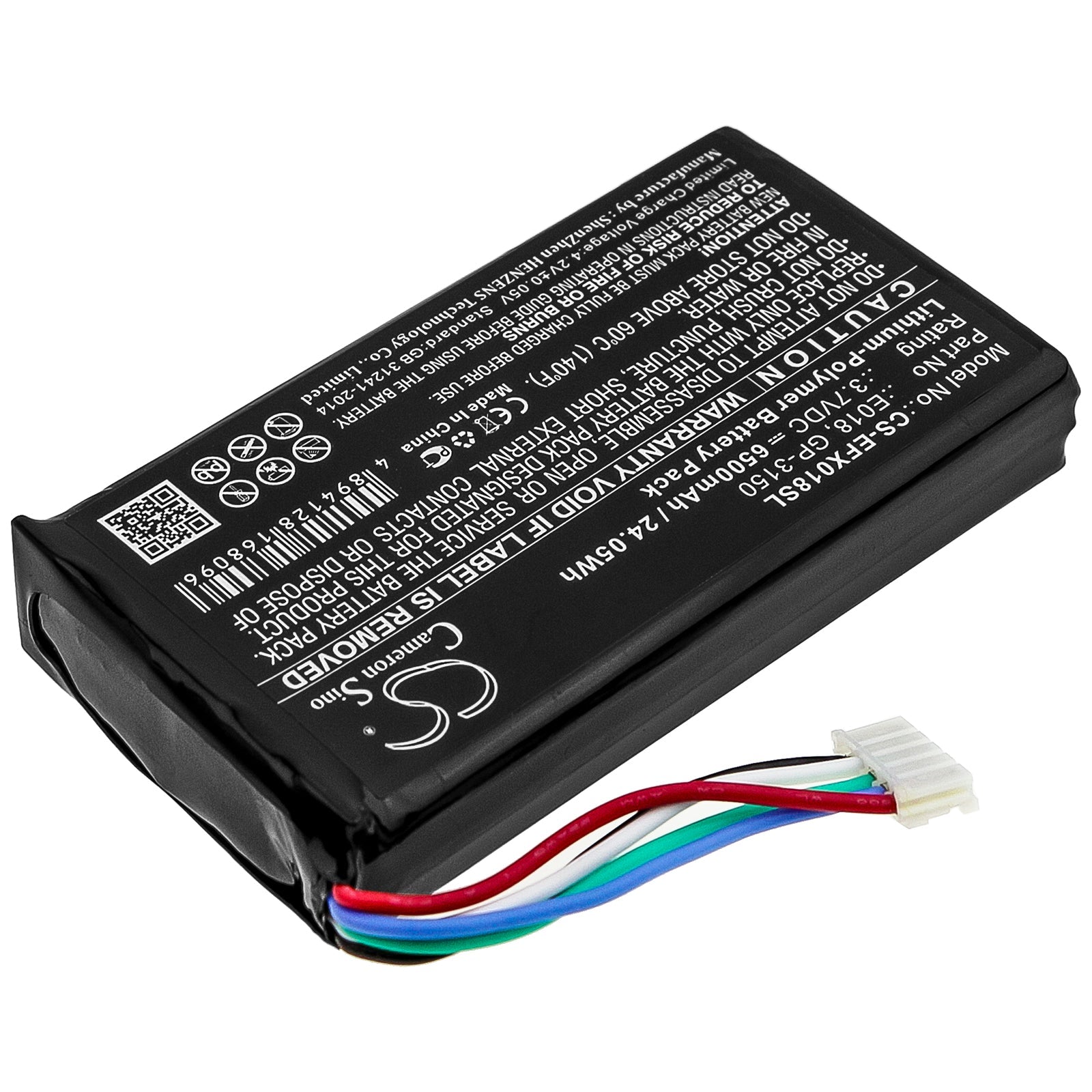 Li-Polymer Battery fits Exfo, Ox1, Ox1 Optical Explorer, Ox1 Optical Fiber Multimeter 3.7V, 6500mAh Equipment & Survey & Test Cameron Sino Technology Limited