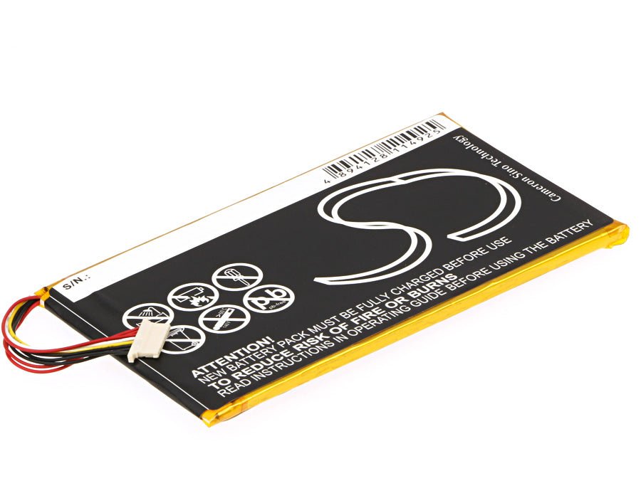 Li-Polymer Battery fits Fuhu, Dmtab In08a, Nabi Dreamtab Hd8 3.7V, 4350mAh Tablet Cameron Sino Technology Limited