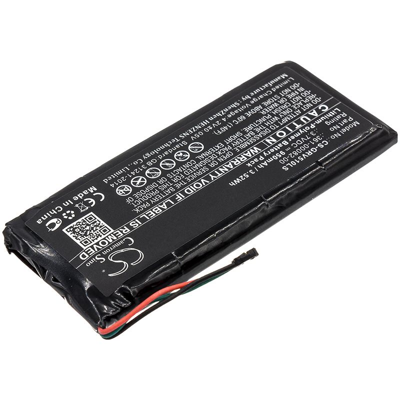 Li-Polymer Battery fits Garmin, 010-01951-00, Rtl510 3.7V, 950mAh Bicycles Flashlights Cameron Sino Technology Limited