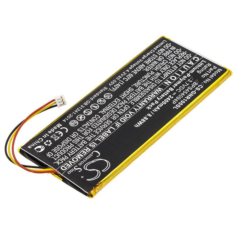 Li-Polymer Battery fits Geneva, Worldradio 3.7V, 2400mAh DAB Digital Cameron Sino Technology Limited