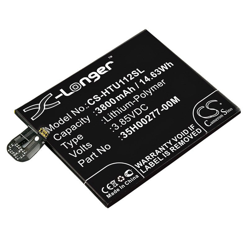 Li - Polymer Battery fits Htc, 35h00277 - 00m 3.85V, 3800mAh - Batterybuyer.ca