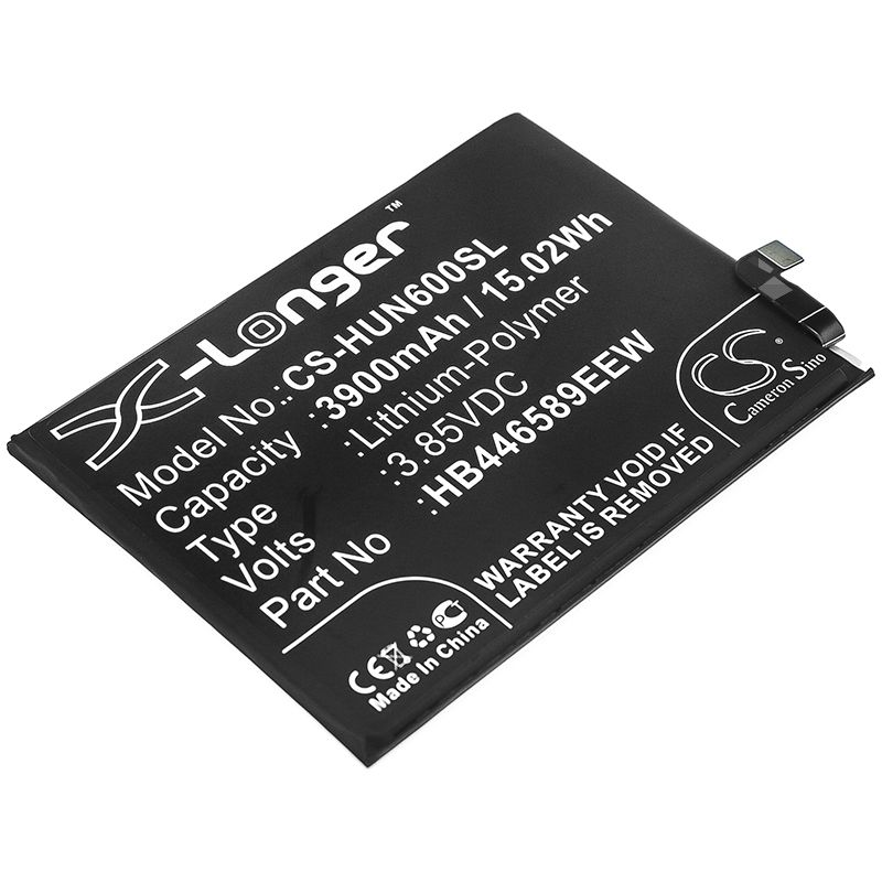 Li-Polymer Battery fits Huawei, Nova 6, Wlz-al10 3.85V, 3900mAh Mobile & SmartPhone Cameron Sino Technology Limited