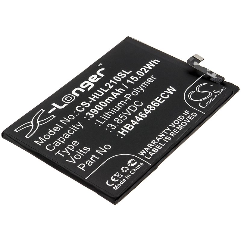 Li-Polymer Battery fits Huawei, P Smart Pro 2019, P Smart Z 3.85V, 3900mAh Mobile & SmartPhone Cameron Sino Technology Limited