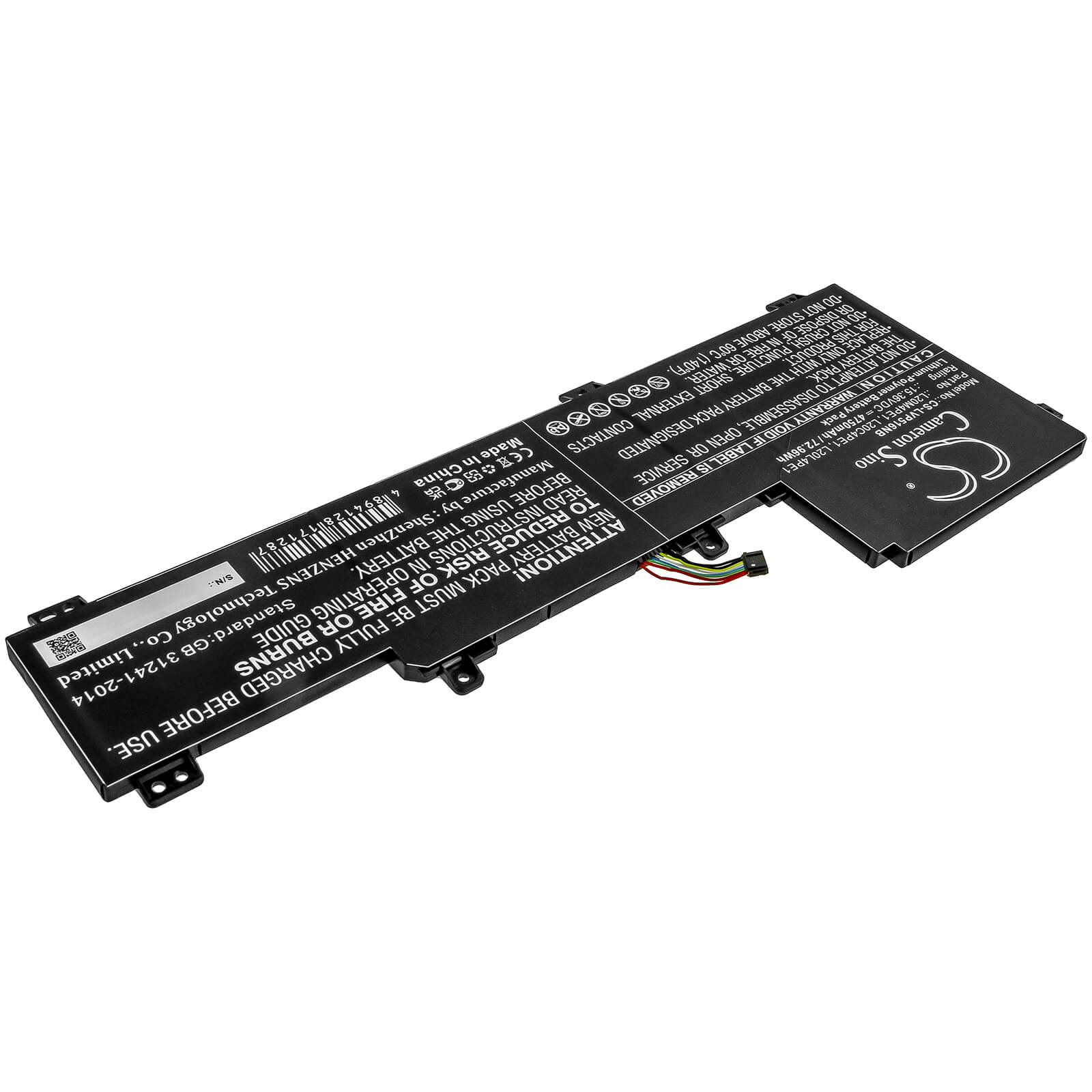 Li-Polymer Battery fits Lenovo, Ideapad 5 Pro, Ideapad 5 Pro-16ach6 15.36V, 4750mAh / 72.96Wh Notebook & Laptop Cameron Sino Technology Limited