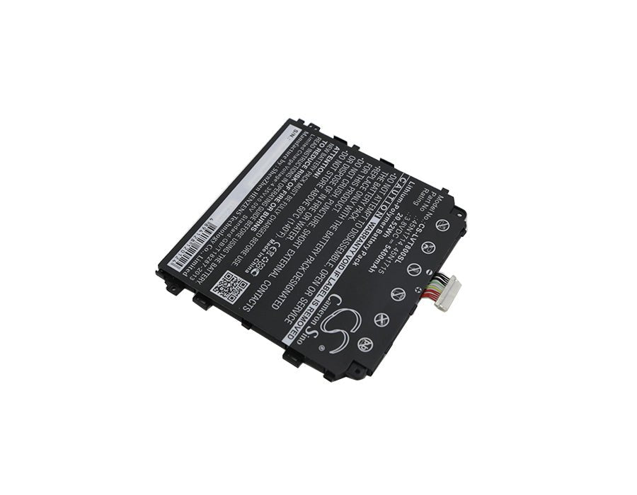 Li-Polymer Battery fits Lenovo, Thinkpad 8, Thinkpad Tablet 8 3.8V, 5400mAh Computer Cameron Sino Technology Limited