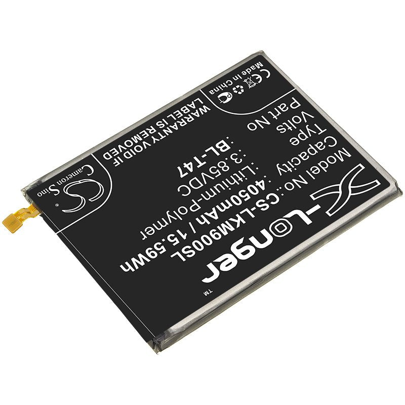 Li-Polymer Battery fits Lg, Bl-t47, Eac64785301 3.85V, 4050mAh Mobile & SmartPhone Cameron Sino Technology Limited