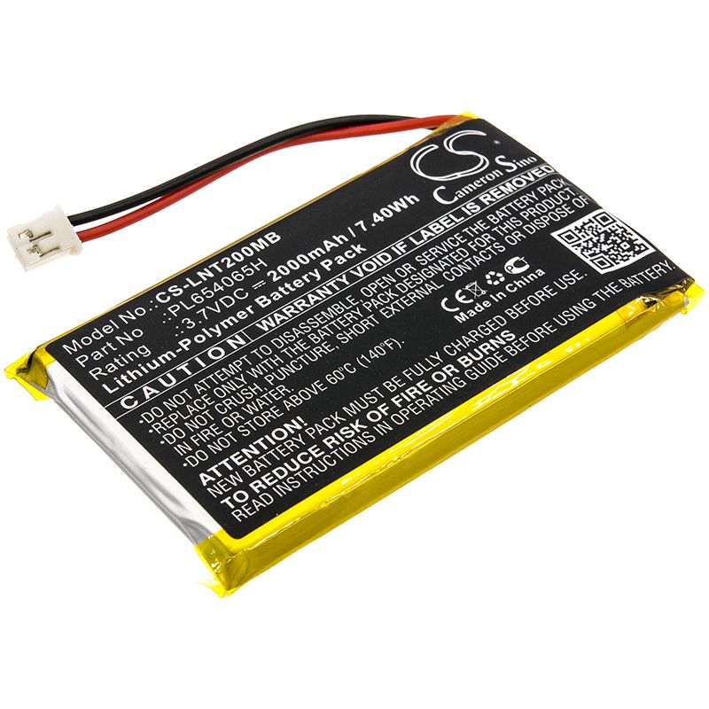 Li-Polymer Battery fits Luvion, Prestige Touch 2 3.7V, 2000mAh BabyPhone Cameron Sino Technology Limited