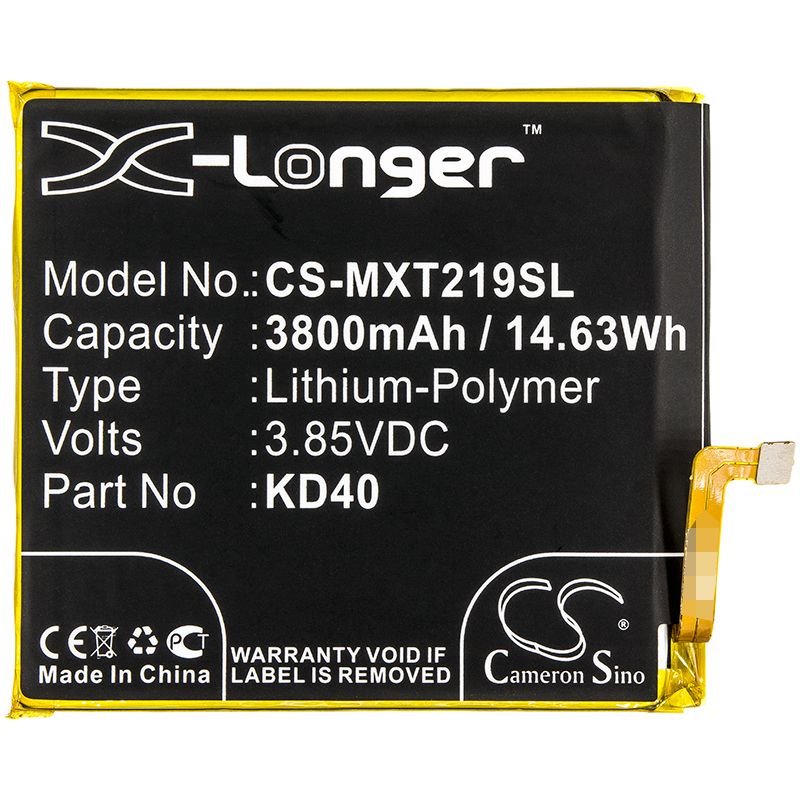 Li-polymer Battery Fits Motorola, Moto G8 Plus, Xt2019-1 3.85v, 3800mah Mobile & SmartPhone Cameron Sino Technology Limited