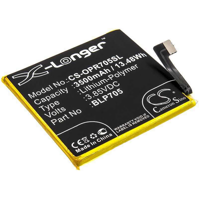 Li-Polymer Battery fits Oppo, Cph1919, Pccm00 3.85V, 3500mAh Mobile & SmartPhone Cameron Sino Technology Limited