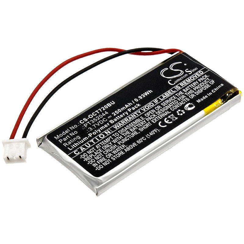 Li-Polymer Battery fits Oracle, Tablet 720, Tablet 721 3.7V, 250mAh CMOS / BackUp Cameron Sino Technology Limited