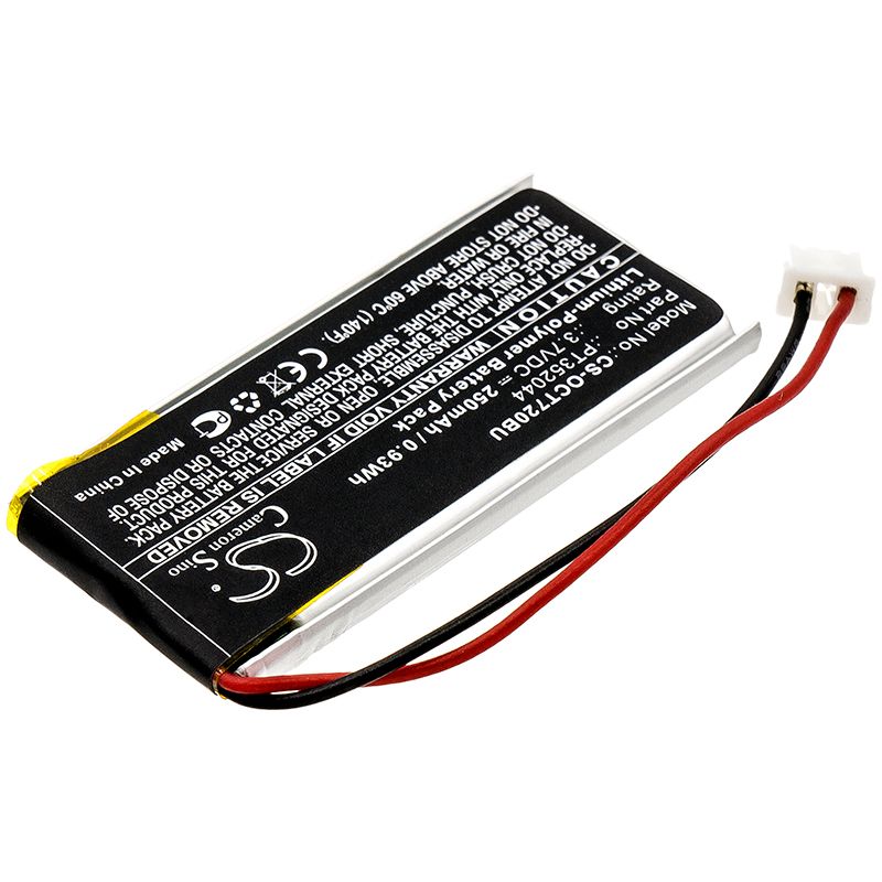 Li-Polymer Battery fits Oracle, Tablet 720, Tablet 721 3.7V, 250mAh CMOS / BackUp Cameron Sino Technology Limited
