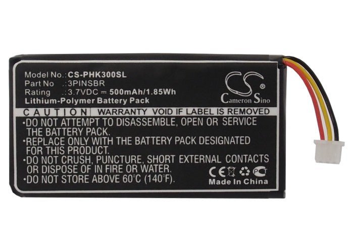 Li-Polymer Battery fits Phonak, Inspiro, Inspiro Transmitters 3.7V, 500mAh DAB Digital Cameron Sino Technology Limited