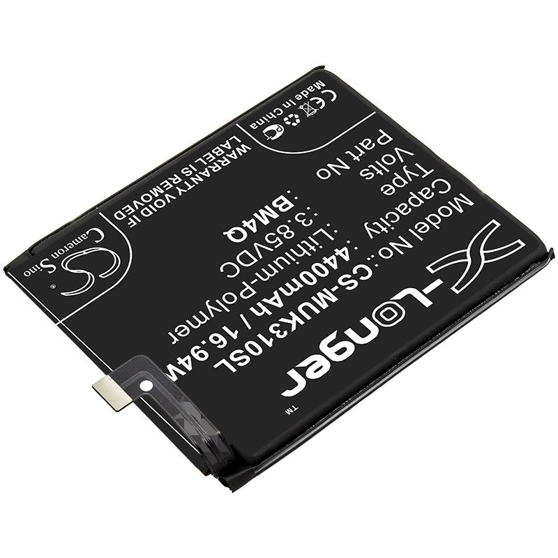 Li - Polymer Battery fits Pocophone, Poco F2 Pro 5g, Xiaomi 3.85V, 4400mAh - Batterybuyer.ca