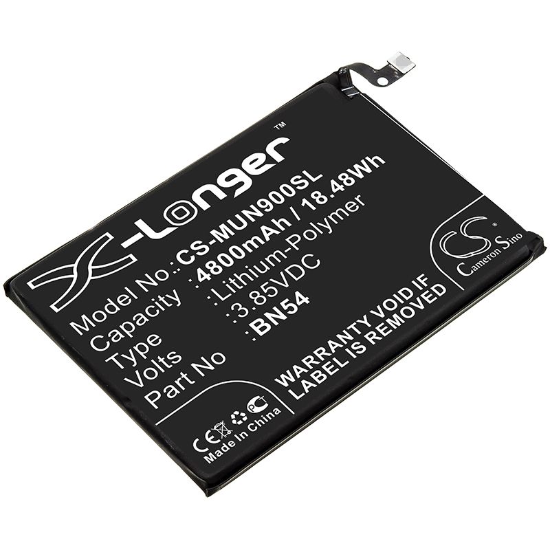Li - Polymer Battery fits Redmi, 10x 4g, M2003j15sc 3.85V, 4800mAh - Batterybuyer.ca