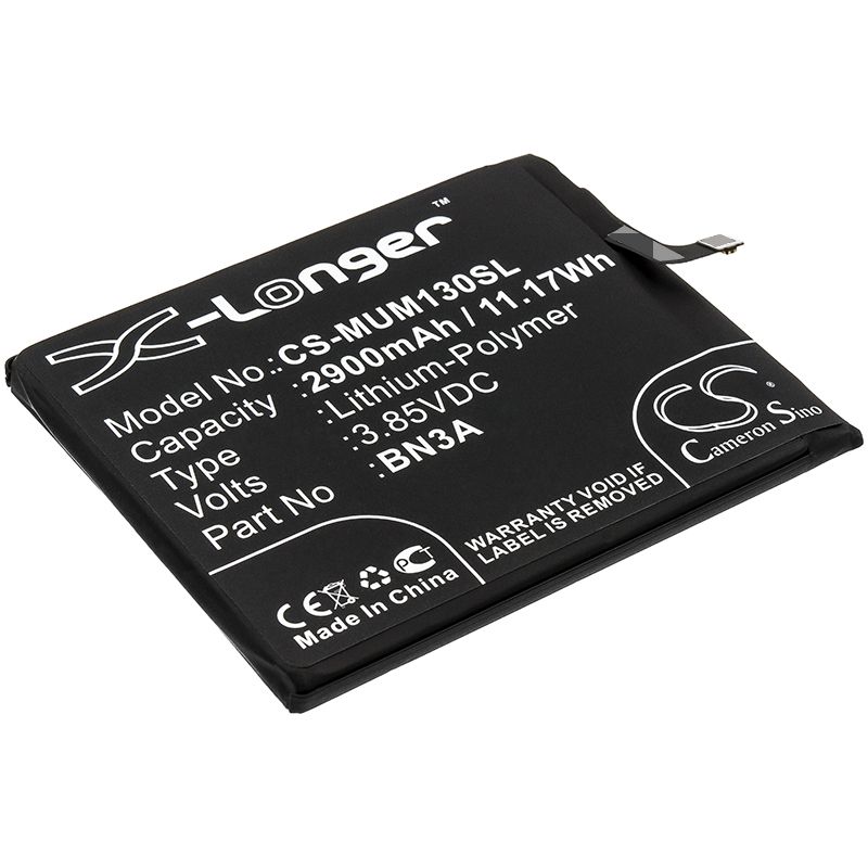 Li - Polymer Battery fits Redmi, Go, M1903c3gg 3.85V, 2900mAh - Batterybuyer.ca