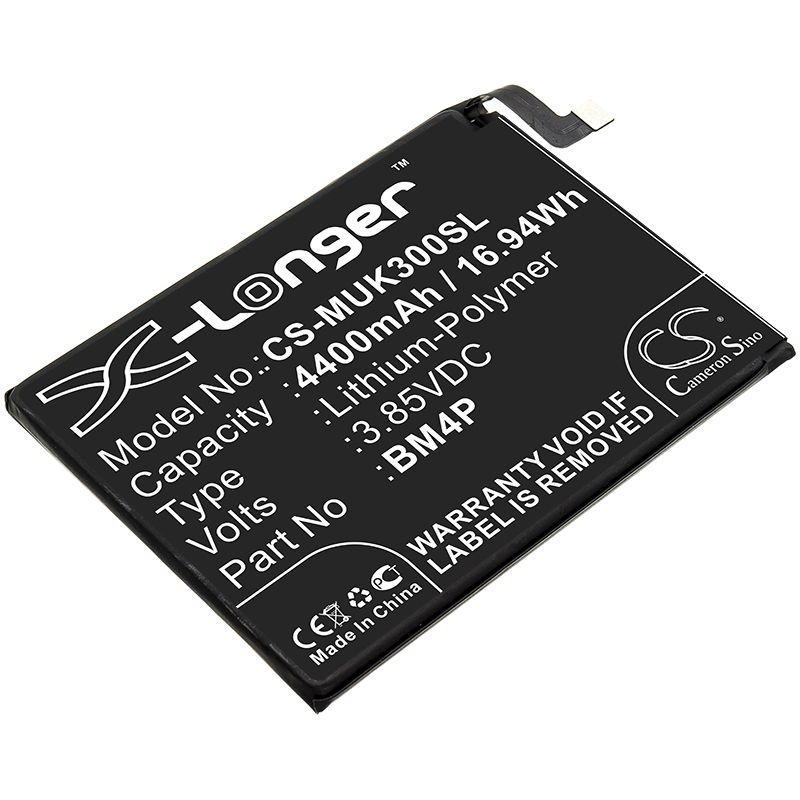 Li - Polymer Battery fits Redmi, K30, K30 5g 3.85V, 4400mAh - Batterybuyer.ca