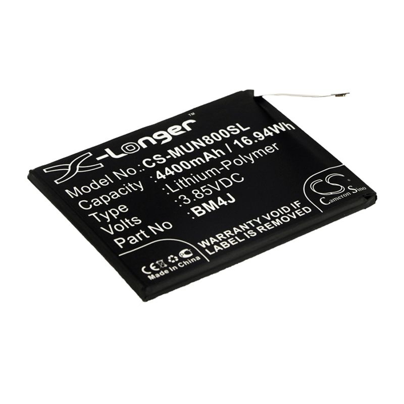 Li-Polymer Battery fits Redmi, M1908c3je, M1908c3jg 3.85V, 4400mAh Mobile & SmartPhone Cameron Sino Technology Limited