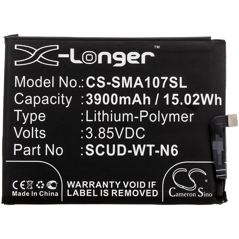 Li-Polymer Battery fits Samsung, A20s, Galaxy A10s 3.85V, 3900mAh Mobile & SmartPhone Cameron Sino Technology Limited